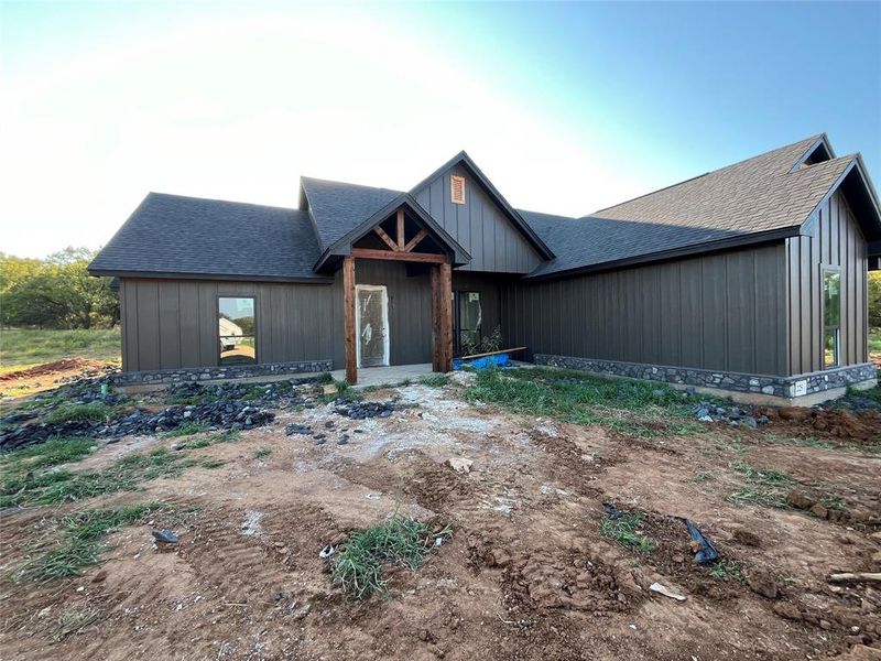 In-progress construction of a new home in , Millsap, TX (Image 9).
