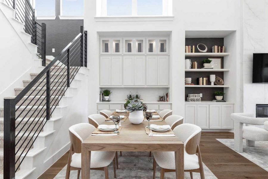 Representative Dining Room - some options shown