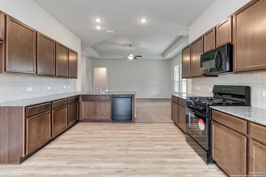 Furnished interior view inside a new home in Lonesome Dove, San Antonio (Image 11). Furnished interior view inside a new home in Lonesome Dove, San Antonio (Image 11).