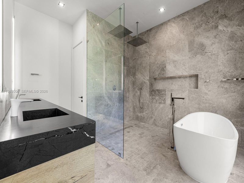 Furnished interior view inside a new home in , South Miami (Image 7).