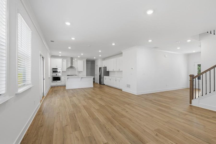 Spacious, unfurnished interior of a new home in Wellington Estates, Madison (Image 14).