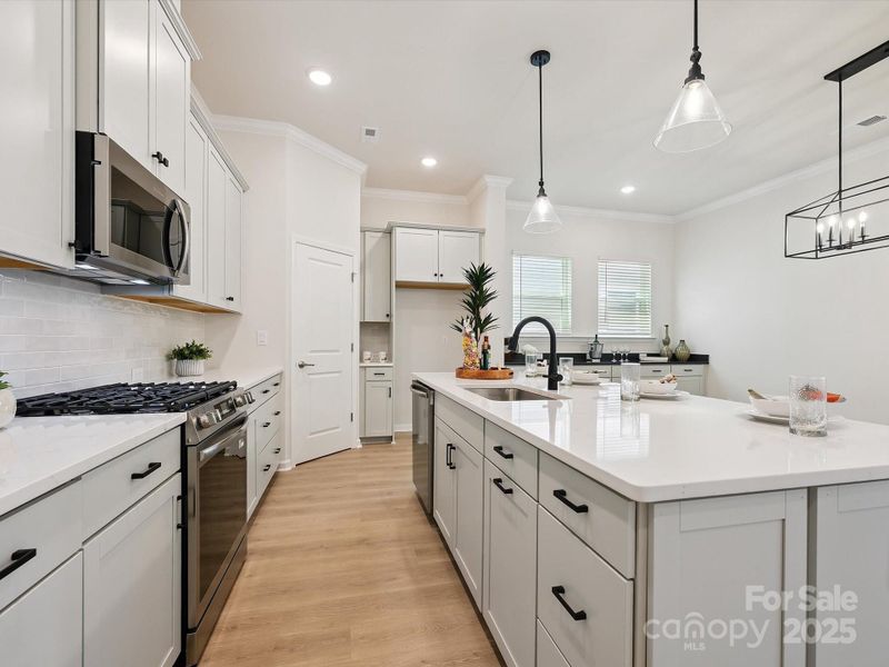 Furnished interior view inside a new home in Encore at Streamside - Classic Series, Waxhaw (Image 10).