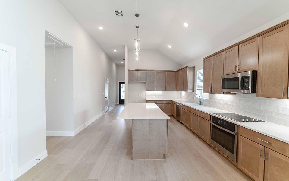 Furnished interior view inside a new home in Sanctuary, Salado (Image 3).
