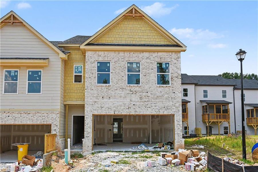 In-progress construction of a new home in , Norcross, GA (Image 10).
