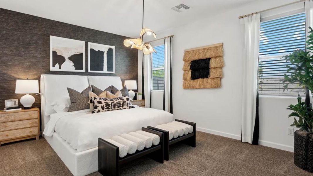 Furnished interior view inside a new home in Quail Ranch, San Tan Valley (Image 14).