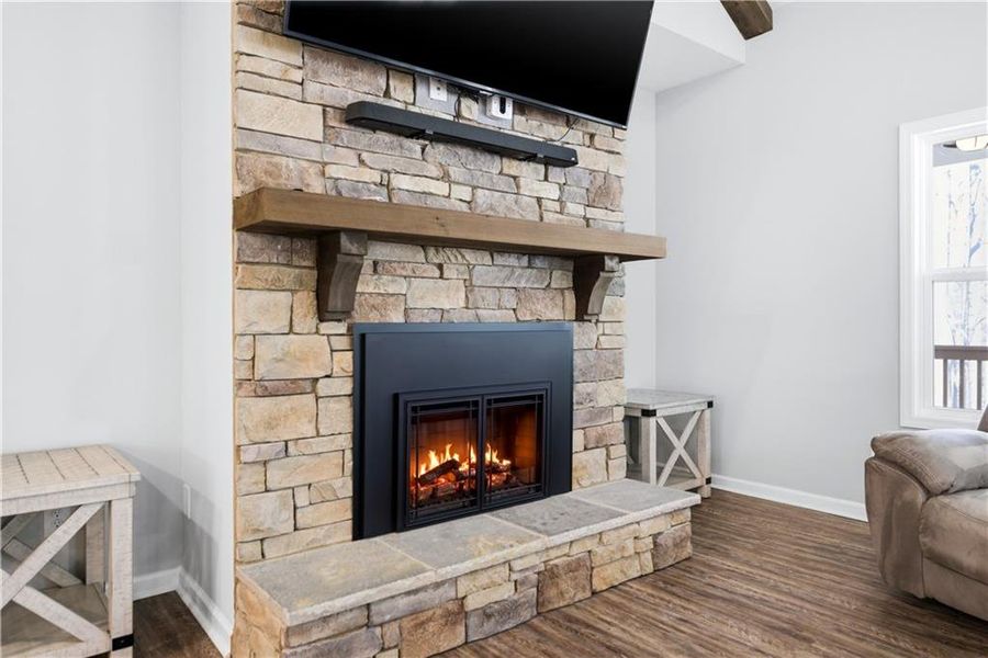 Furnished interior view inside a new home in , Waleska (Image 47). Furnished interior view inside a new home in , Waleska (Image 47).