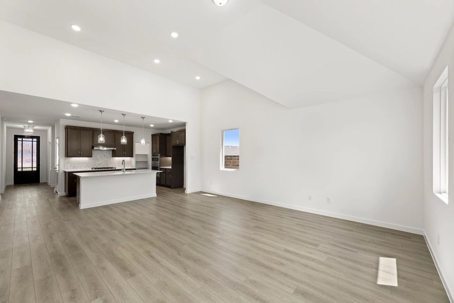 Open Kitchen-Living-Dining Room Open Kitchen-Living-Dining Room