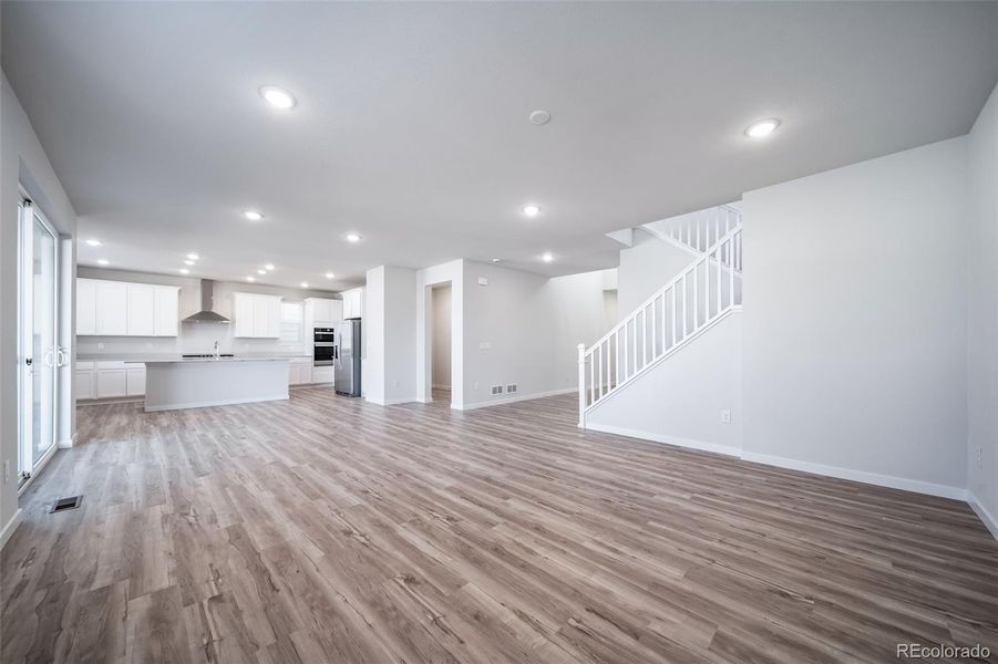 Spacious, unfurnished interior of a new home in Floret Collection at Alder Creek, Parker (Image 33).