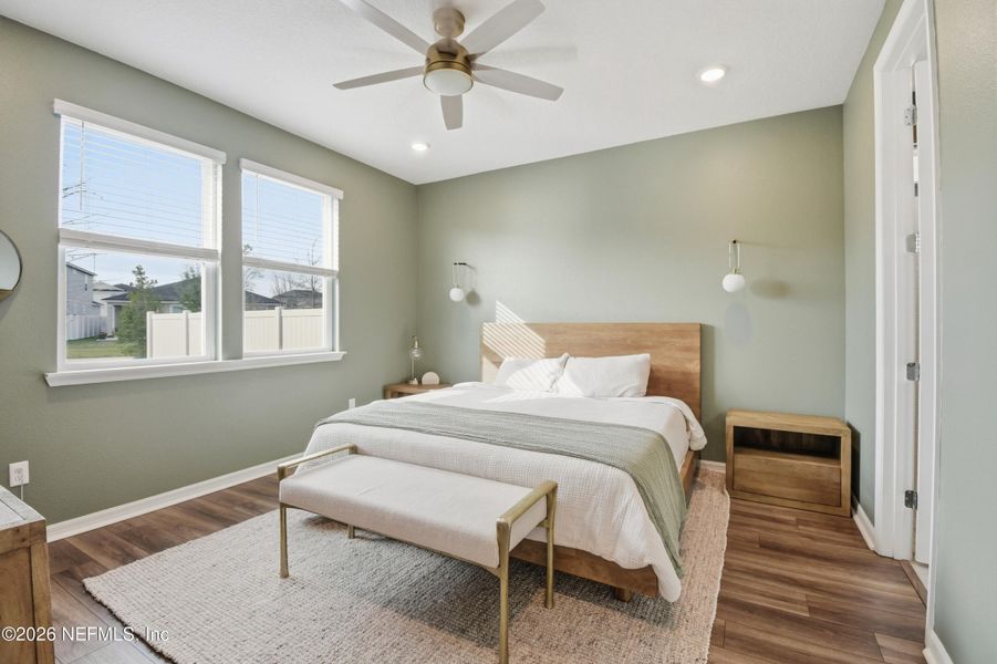 Furnished interior view inside a new home in , St. Augustine (Image 16).