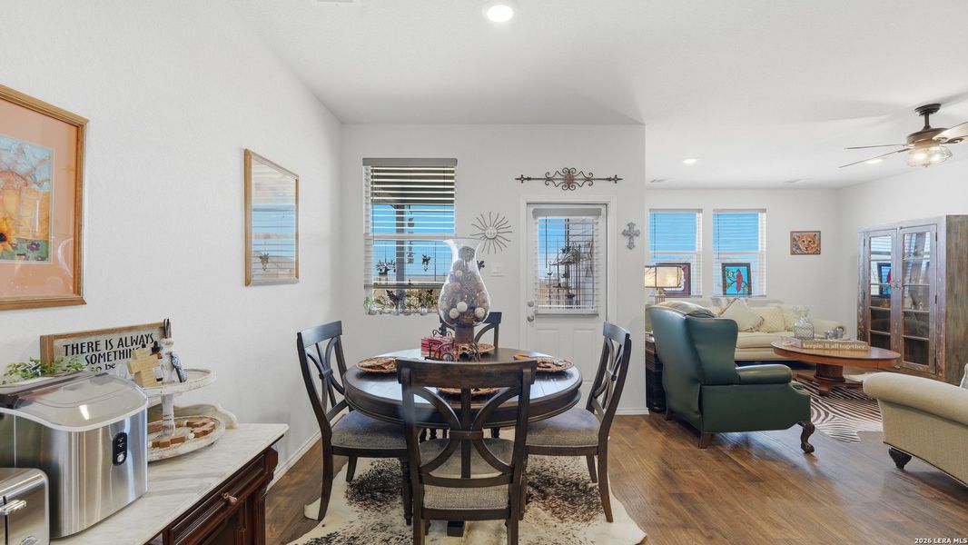 Furnished interior view inside a new home in Swenson Heights, Seguin (Image 5).