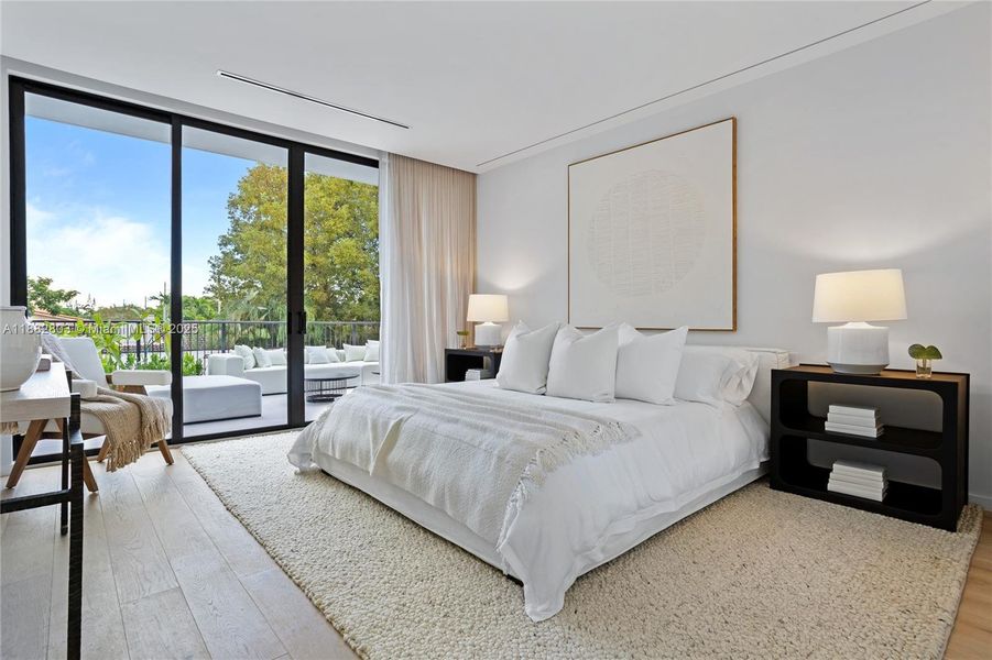 Furnished interior view inside a new home in , Miami (Image 10). Furnished interior view inside a new home in , Miami (Image 10).