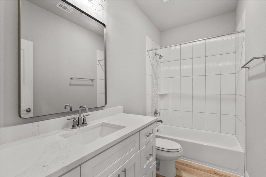 Furnished interior view inside a new home in , Texas City (Image 7). Furnished interior view inside a new home in , Texas City (Image 7).