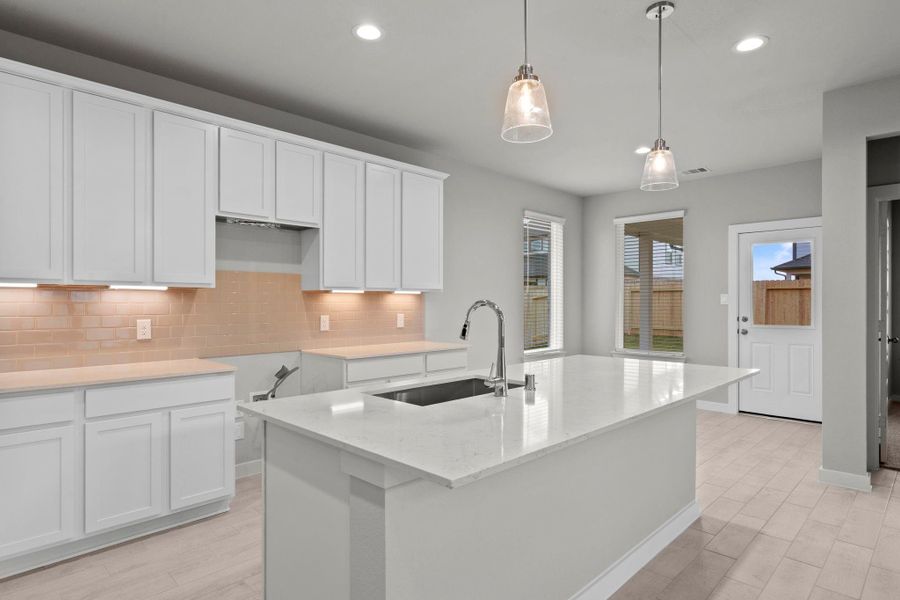 Furnished interior view inside a new home in Briarwood Crossing, Rosenberg (Image 7).