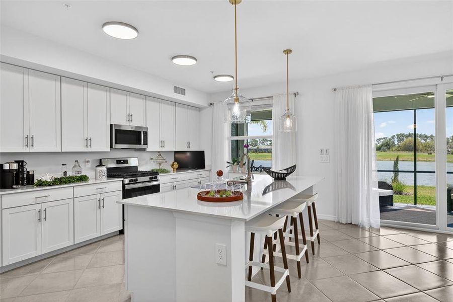Furnished interior view inside a new home in , Punta Gorda (Image 10).