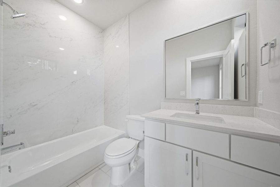 Furnished interior view inside a new home in Spring Valley Creek, Houston (Image 10).