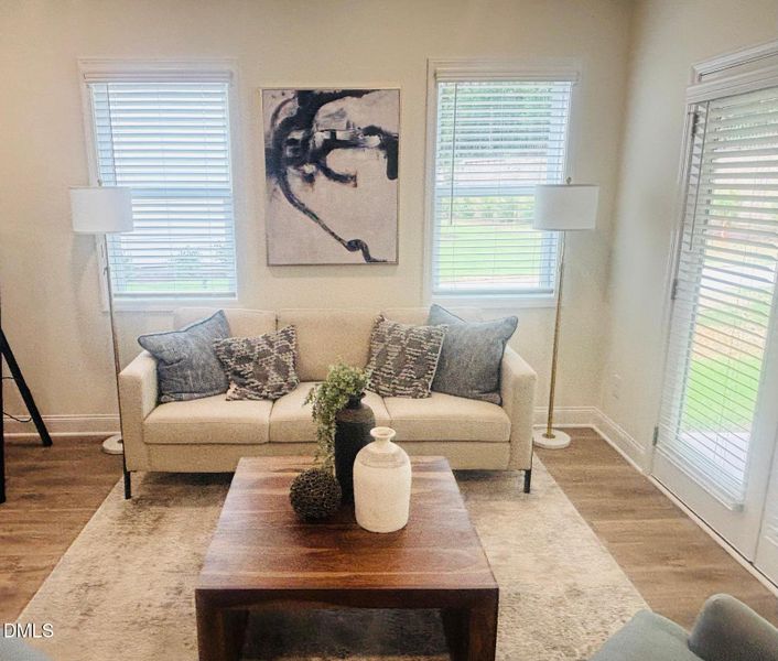 WOTH Model Staged Living Room 2