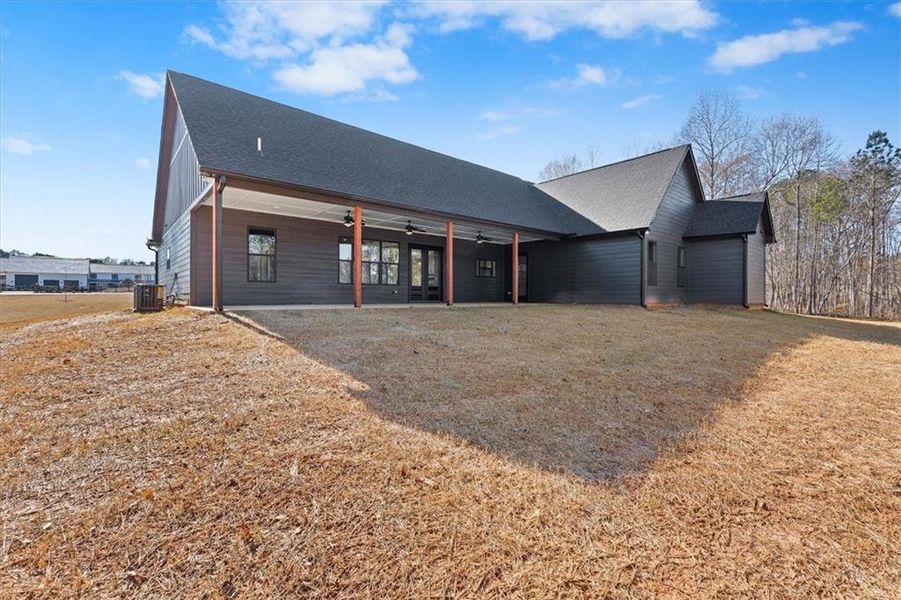 Exterior details and patio area of a home in , Bremen (Image 3). Exterior details and patio area of a home in , Bremen (Image 3).