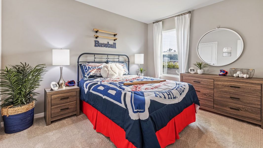 Representative furnished interior of a home built from the LAKESIDE by D.R. Horton in Coral Lakes - Tradition & Express, Punta Gorda (Image 11).