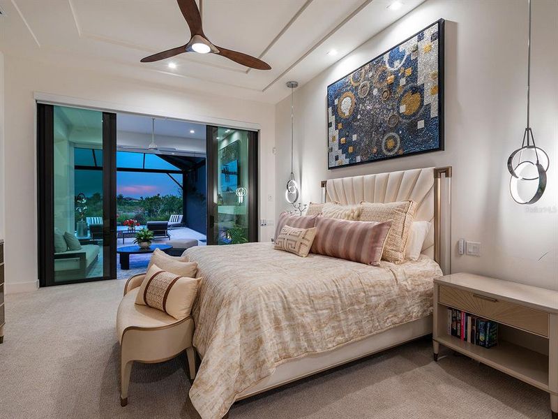 Furnished interior view inside a new home in Wild Blue at Waterside, Sarasota (Image 43). Furnished interior view inside a new home in Wild Blue at Waterside, Sarasota (Image 43).