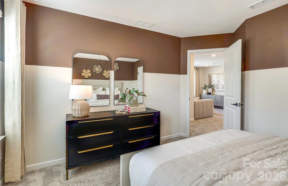 Furnished interior view inside a new home in Galloway Towns, Charlotte (Image 32).