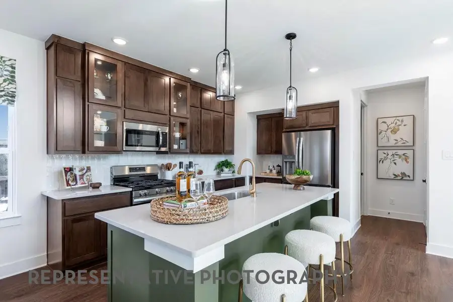 Furnished interior view inside a new home in Indigo, Richmond (Image 14).