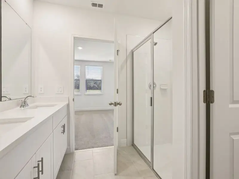 Furnished interior view inside a new home in Villamar - Classic Series, Winter Haven (Image 6).