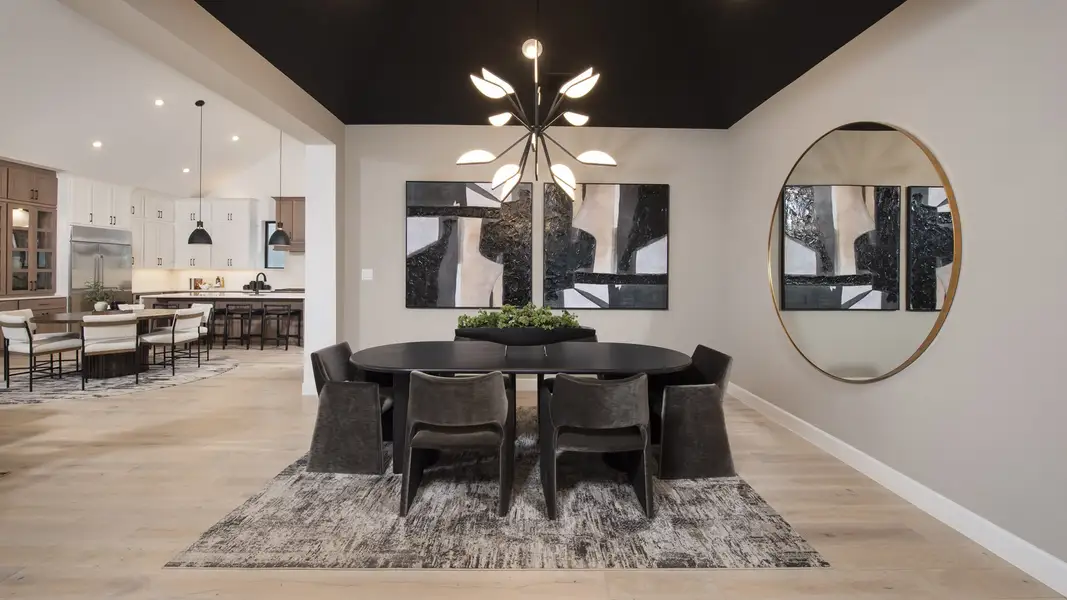 Representative furnished interior of a home built from the 3992A by Perry Homes in The Preserve at Elm Creek, New Braunfels (Image 7).