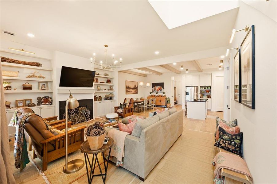 Furnished interior view inside a new home in , Aledo (Image 20).