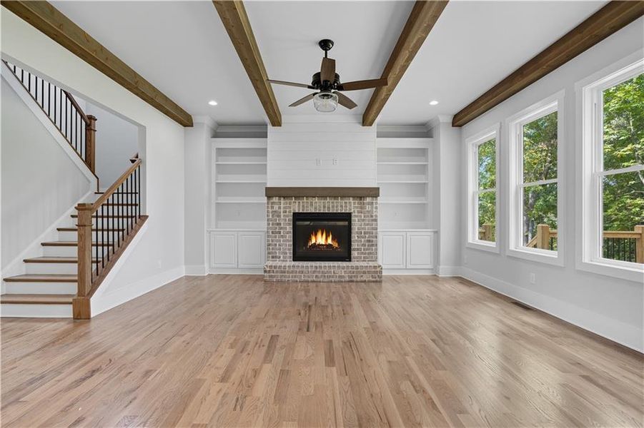 Spacious, unfurnished interior of a new home in , Canton (Image 34).