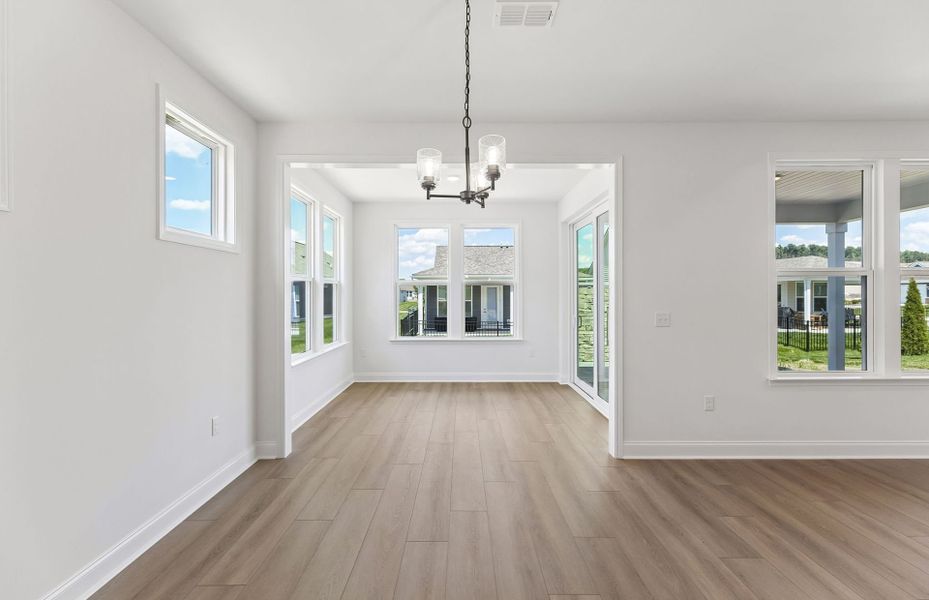 Spacious, unfurnished interior of a new home in Del Webb Southern Harmony, Murfreesboro (Image 36).