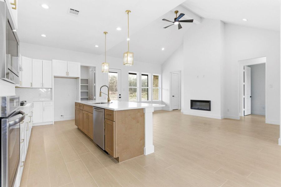 Furnished interior view inside a new home in , Dayton (Image 18).