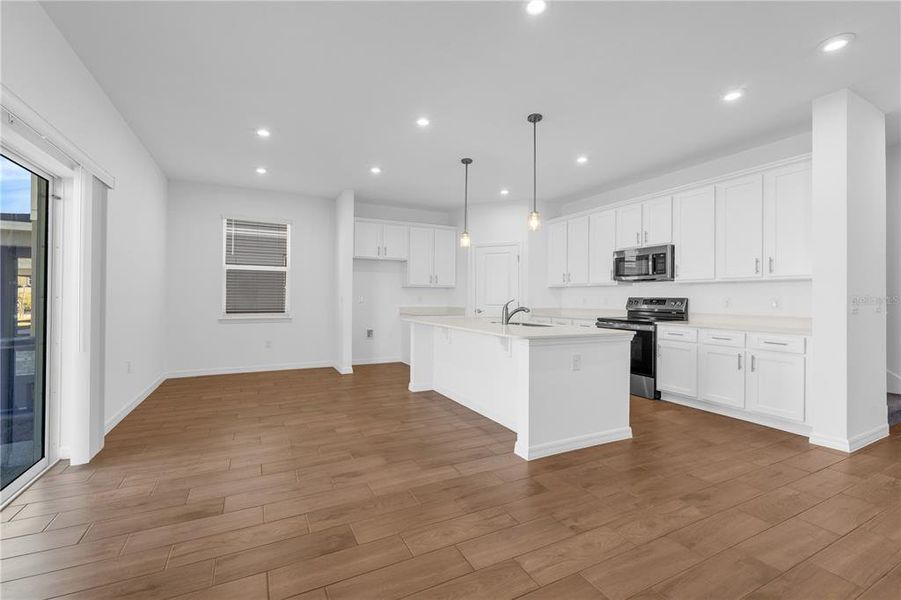 Furnished interior view inside a new home in Oakfield Trails, Parrish (Image 11).