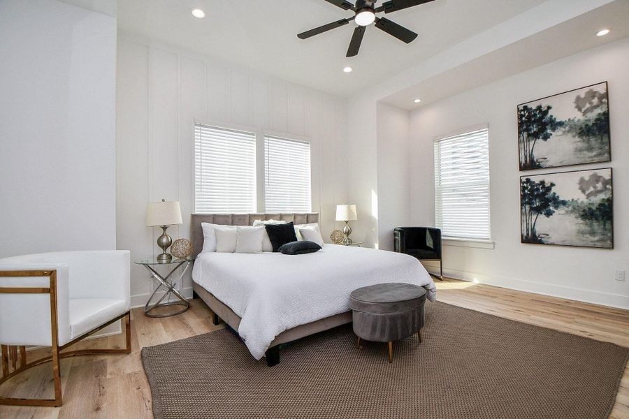 Furnished interior view inside a new home in , Houston (Image 9). Furnished interior view inside a new home in , Houston (Image 9).