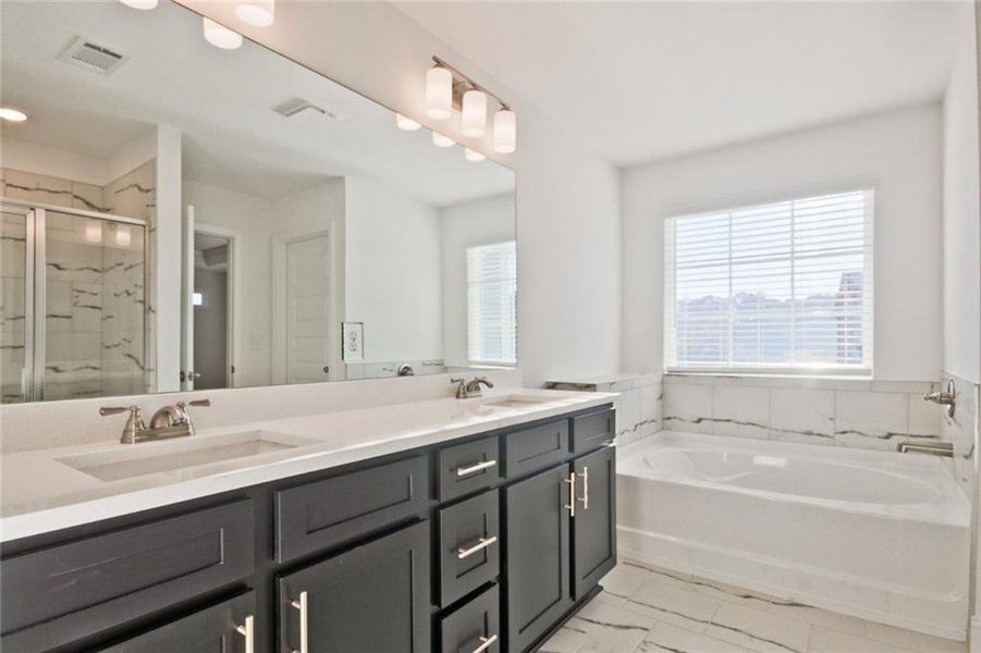 Furnished interior view inside a new home in Paces Estates, Lithia Springs (Image 7).