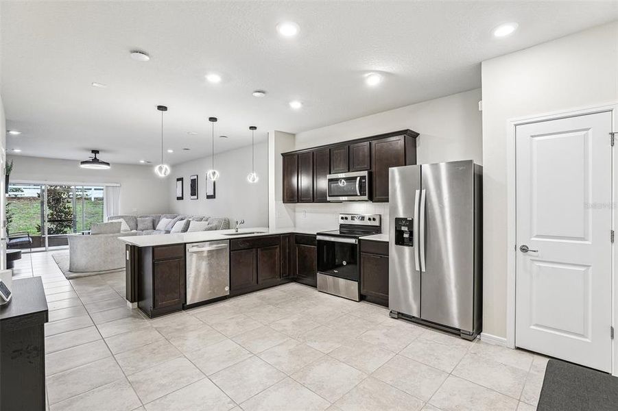 Furnished interior view inside a new home in Belle Haven, Davenport (Image 10).