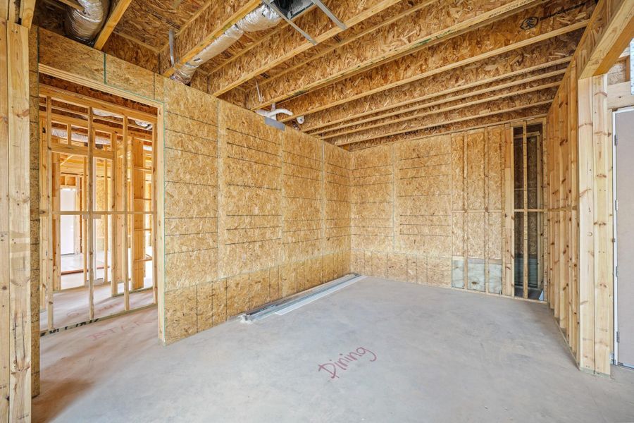 Spacious, unfurnished interior of a new home in Bridgeland, Cypress (Image 6).