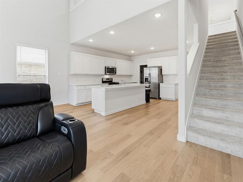 Furnished interior view inside a new home in Madero, Haslet (Image 27).