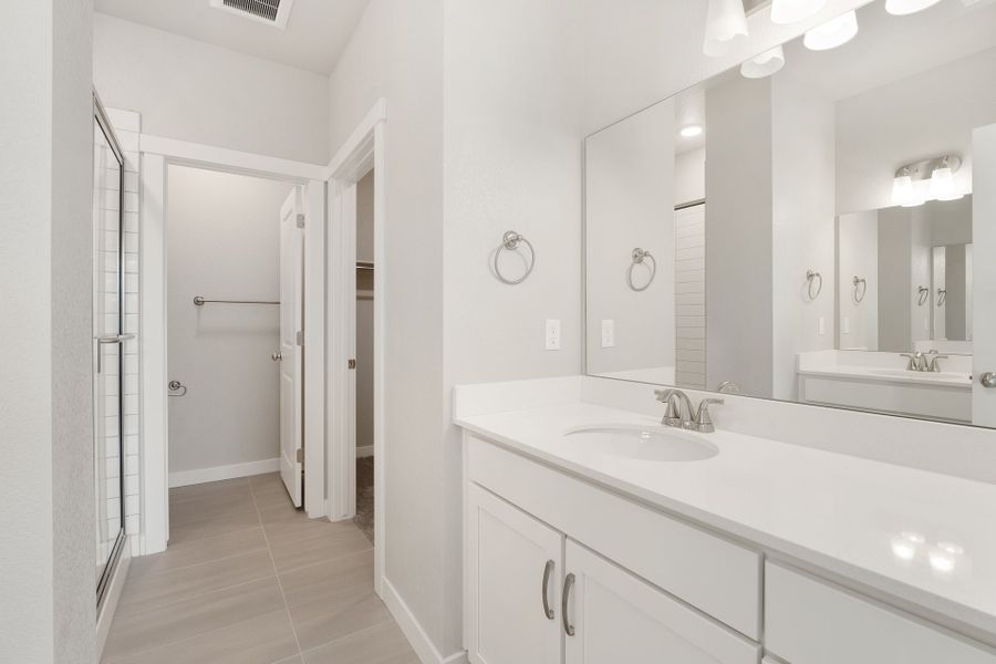 Furnished interior view inside a new home in The Lakes at Centerra, Loveland (Image 8).