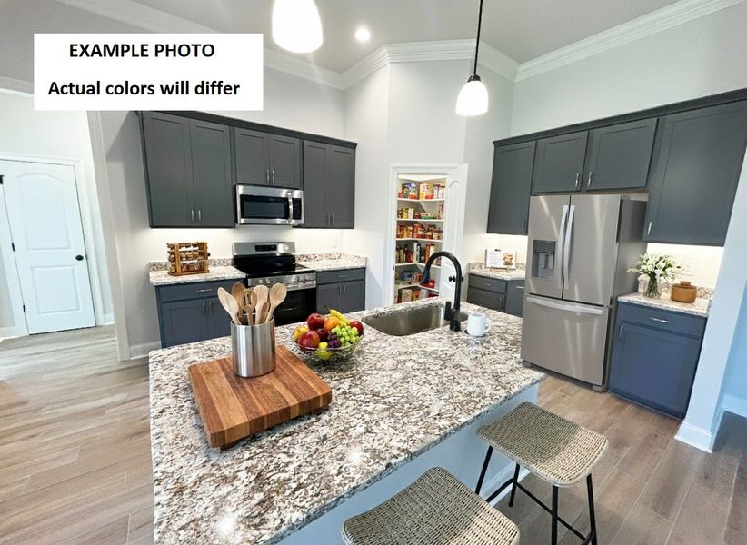Furnished interior view inside a new home in Bird Song at Hammock Bay, Freeport (Image 3).