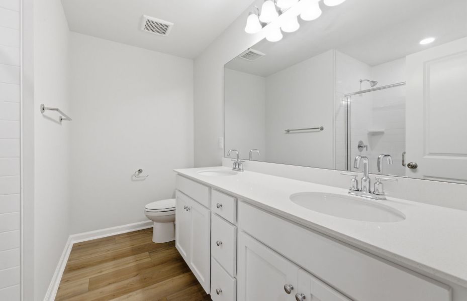 Furnished interior view inside a new home in Flemingfield, Greensboro (Image 30).