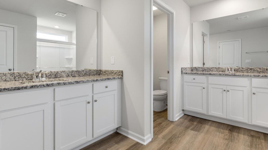 Furnished interior view inside a new home in The Haven at Indigo Preserve, Leland (Image 13).