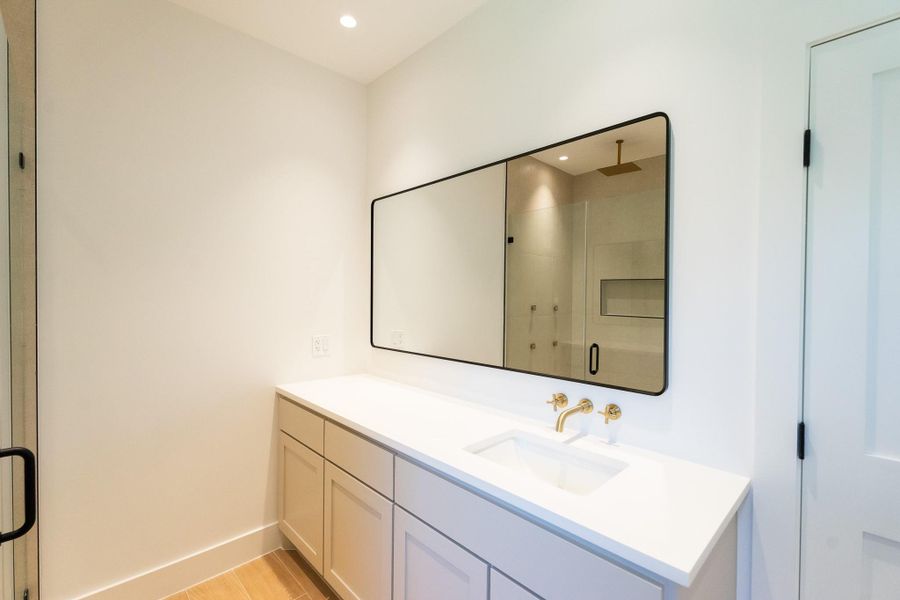 Primary bathroom suite
