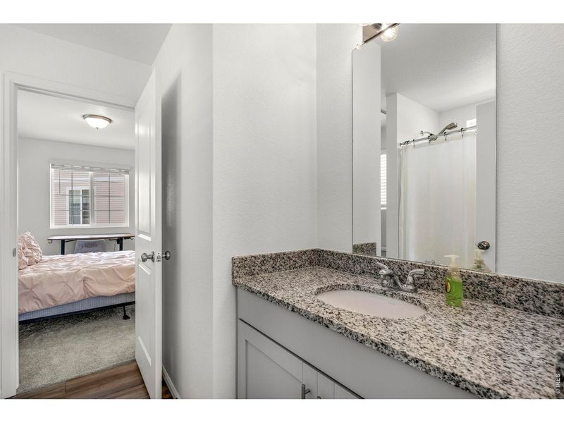 Furnished interior view inside a new home in Thompson River Ranch, Johnstown (Image 18).