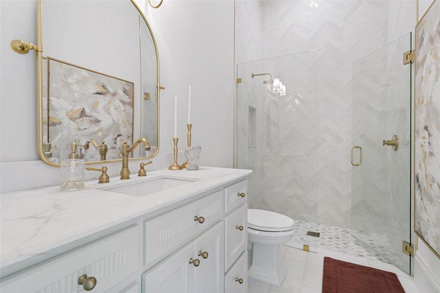 Furnished interior view inside a new home in , Keller (Image 6).