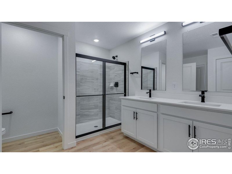 Furnished interior view inside a new home in Vista Meadows, Fort Lupton (Image 5).