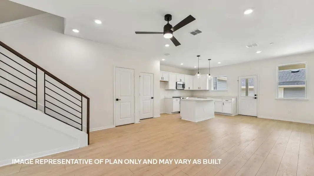 Spacious, unfurnished interior of a new home in Avery Centre, Round Rock (Image 21). Spacious, unfurnished interior of a new home in Avery Centre, Round Rock (Image 21).