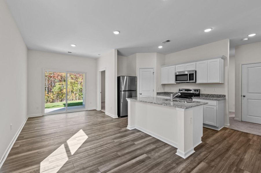 Representative furnished interior of a home built from the Falcon by Starlight Homes in Bryson's Ridge - New Homes in Spring Hope, NC, Spring Hope (Image 14).