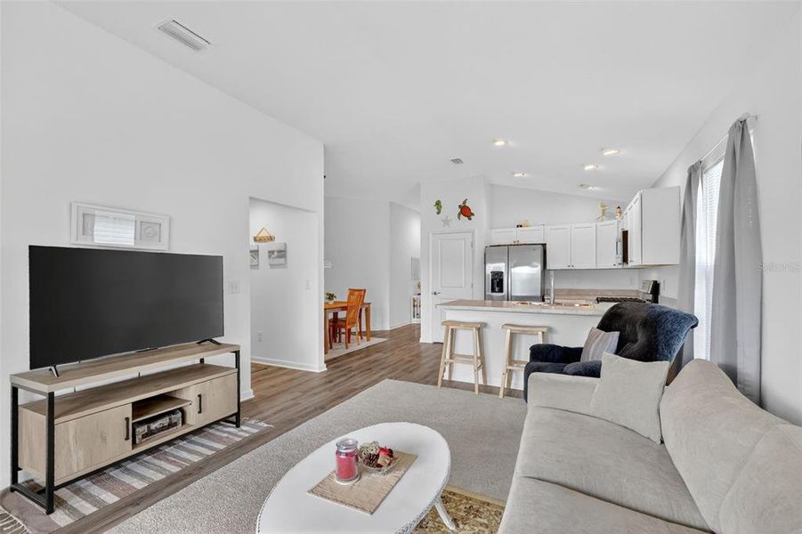 Furnished interior view inside a new home in , The Villages (Image 13).