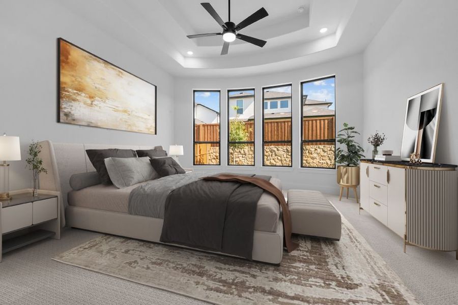 Representative furnished interior of a home built from the Amalfi by Landon Homes in Signature 74s, Frisco (Image 6). Representative furnished interior of a home built from the Amalfi by Landon Homes in Signature 74s, Frisco (Image 6).