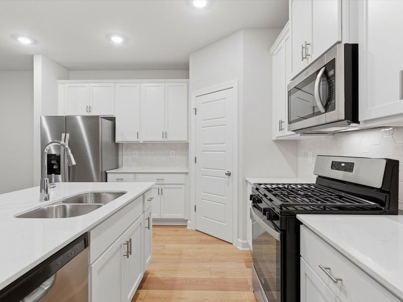 Furnished interior view inside a new home in Shiloh Valley, Piedmont (Image 6).